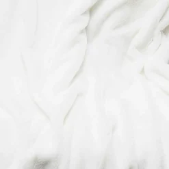 Plaid imiation fourrure Ooulence blanc - 120x150 cm