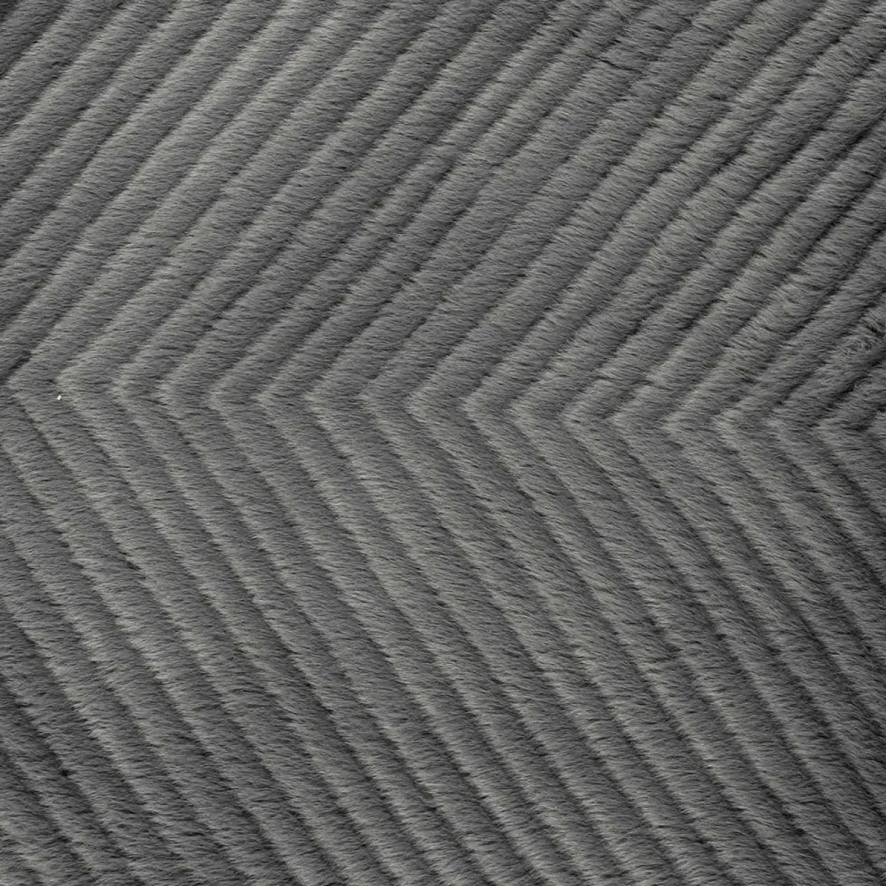 Plaid imitation fourrure sherpa gris - 140x200 cm