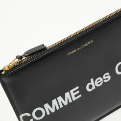 Pochette Wallet en Cuir Bags In Black noire - 22x16x0.5 cm