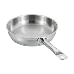 Poêle induction argentée - D.28 cm