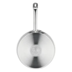 Poêle induction argentée - D.28 cm