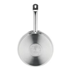 Poêle induction argentée - D.24 cm