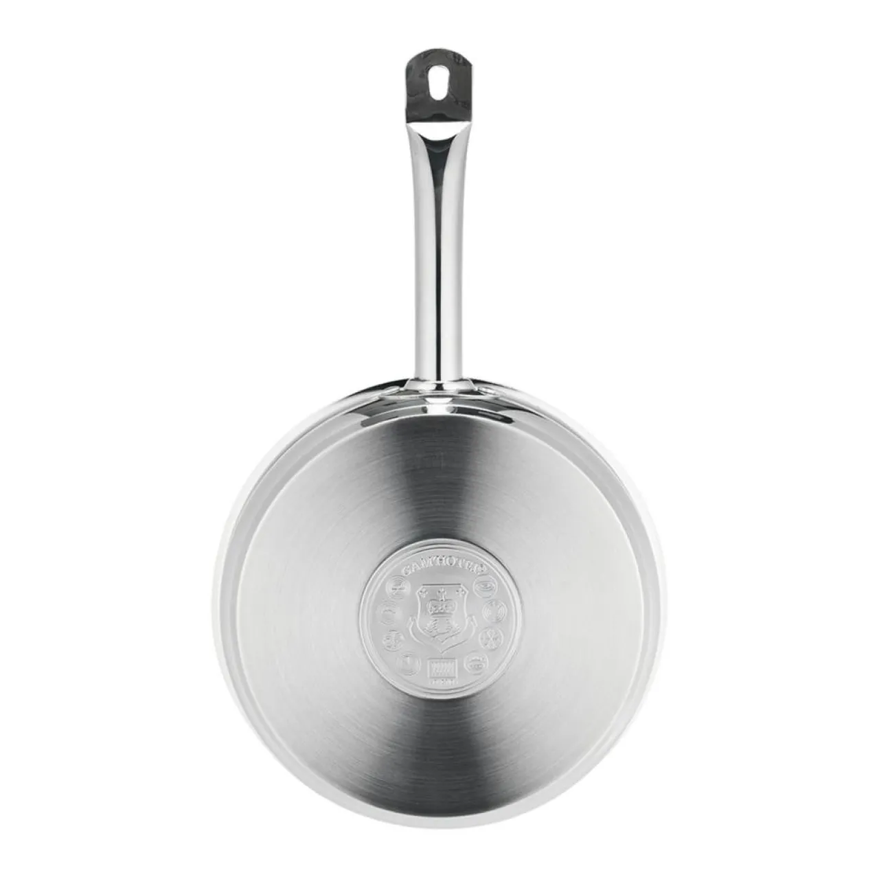 Poêle induction argentée - D.24 cm