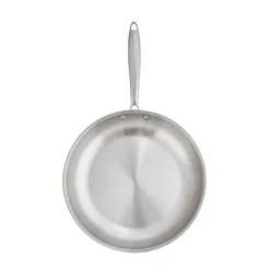 Poêle triplex induction argentée - D.28 cm