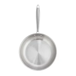 Poêle triplex induction argentée - D.32 cm