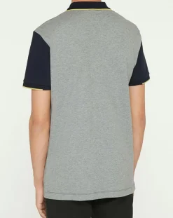 Polo Classic Fit Aston Martin Racing mix bleu/gris