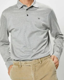 Polo Classic Fit Mercerise gris