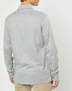 Polo Classic Fit Mercerise gris