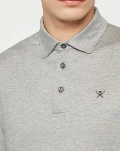 Polo Classic Fit Mercerise gris