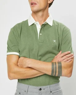 Polo Classic Fit Piqué Brand kaki