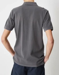 Polo en Coton Authentic à Logo noir