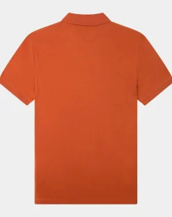 Polo en Jersey Regular Fit uni Smart orange moyen