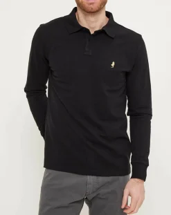 Polo manches longues Classic noir