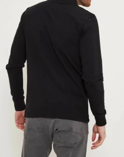 Polo manches longues Classic noir