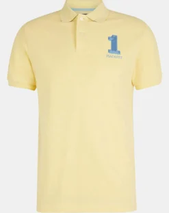 Polo Numéro 1 jaune clair