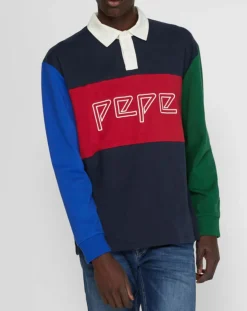 Polo Plakem Colorblock multicolore