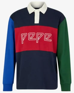 Polo Plakem Colorblock multicolore