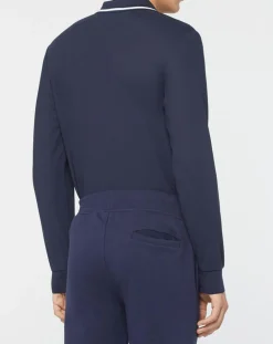 Polo Regular Coolmax® bleu marine