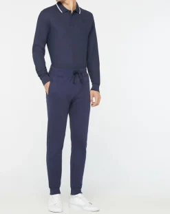 Polo Regular Coolmax® bleu marine