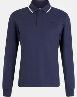 Polo Regular Coolmax® bleu marine