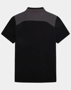 Polo Regular Fit Aston Martin Racing Colorblok noir/gris
