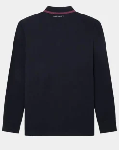 Polo Regular Fit manches longues Aston Martin Racing noir