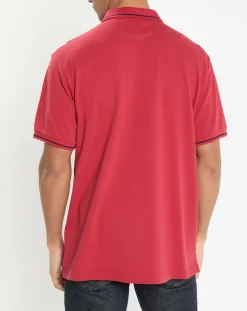 Polo Regular Fit piqué Blason rouge
