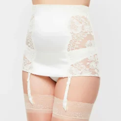 Porte-jarretelles Freesia écru