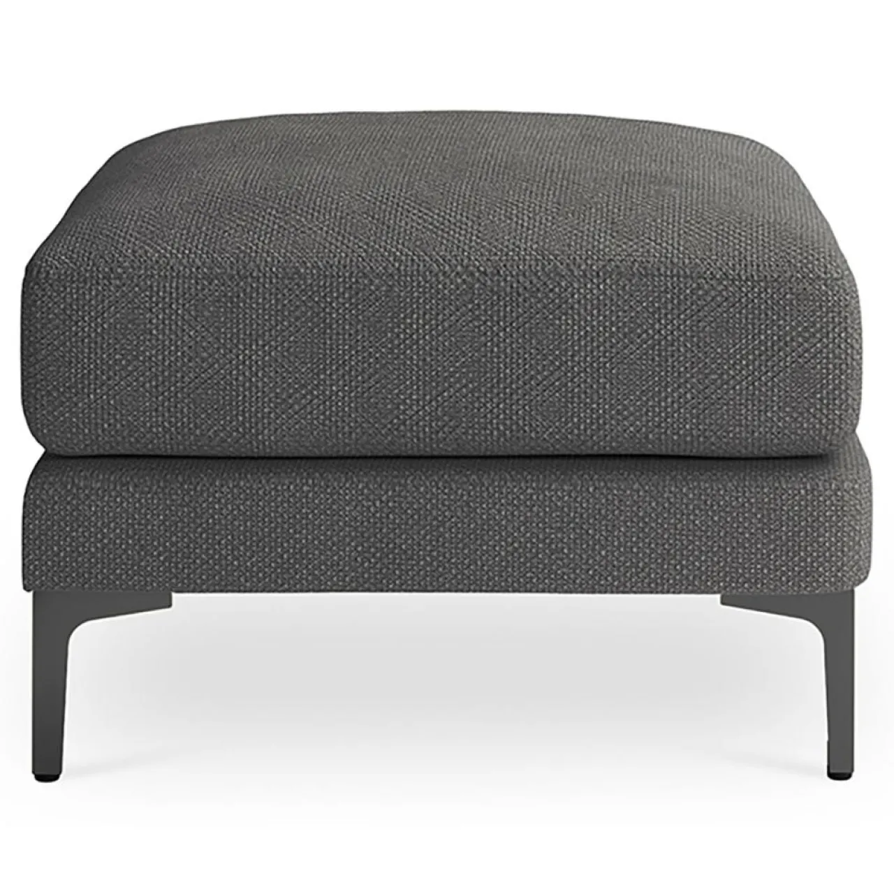Pouf Venus gris foncé - 65x65x47 cm