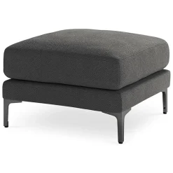 Pouf Venus gris foncé - 65x65x47 cm
