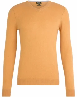 Pull 100% Cachemire Avy col V beige