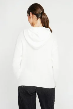 Pull à capuche naturel