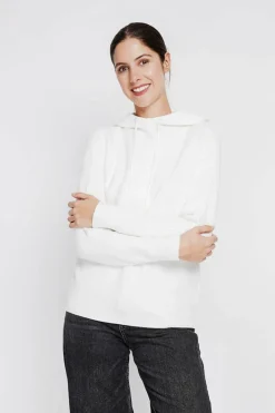 Pull à capuche naturel