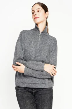 Pull à col montant loup