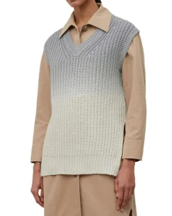 Pull 100% Coton Bio Tie & Dye bleu/blanc