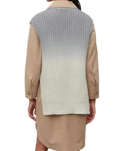 Pull 100% Coton Bio Tie & Dye bleu/blanc