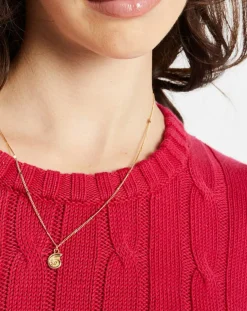 Pull 100% Coton bioologique Bong rose foncé