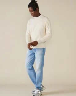 Pull 100% Laine Dillex écru