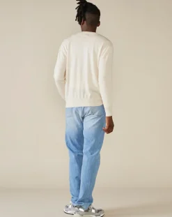 Pull 100% Laine Dillex écru