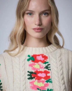 Pull 100% Laine Heidi ecru