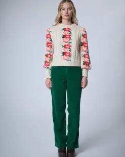 Pull 100% Laine Heidi ecru