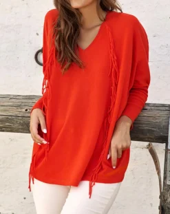 Pull 100% Laine Naomi orange