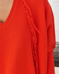 Pull 100% Laine Naomi orange