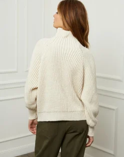 Pull 100% Laine Noa beige