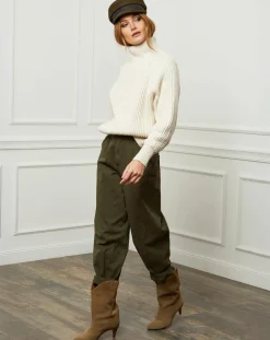 Pull 100% Laine Noa beige