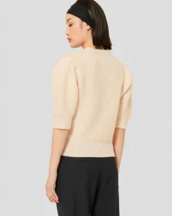 Pull 100% Laine Psyche écru