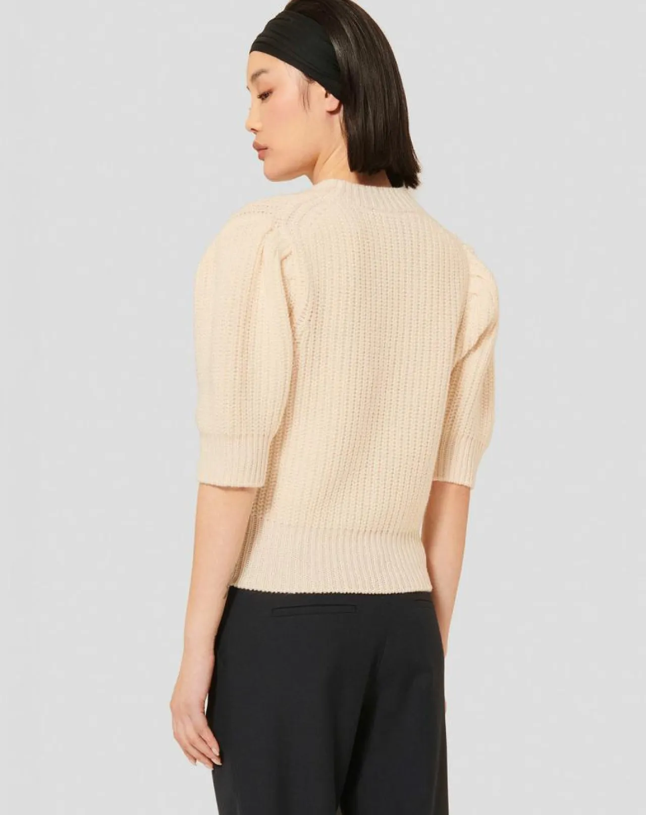 Pull 100% Laine Psyche écru