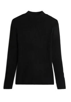 Pull, Abelle col montant ouvertures noir