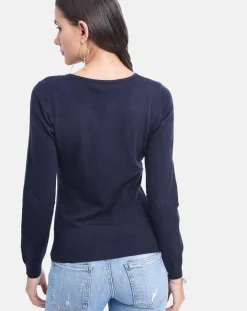 Pull Alice bleu nuit