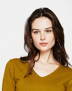 Pull Alice vert olive